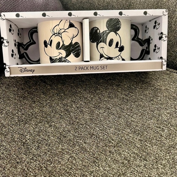 Disney Other - Disney Mickey and Minnie 2 piece mug set